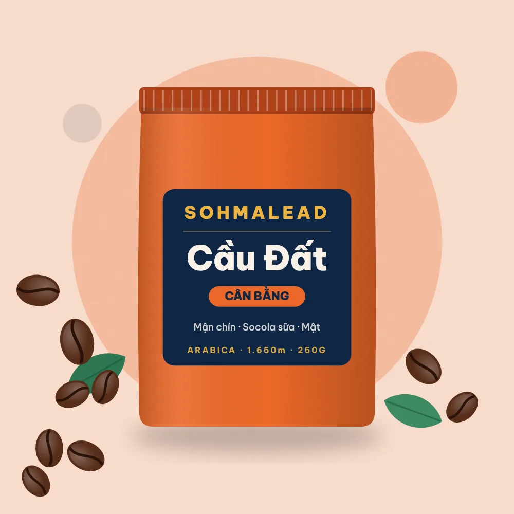 Túi cà phê SohmaLead Cau Dat Can Bang